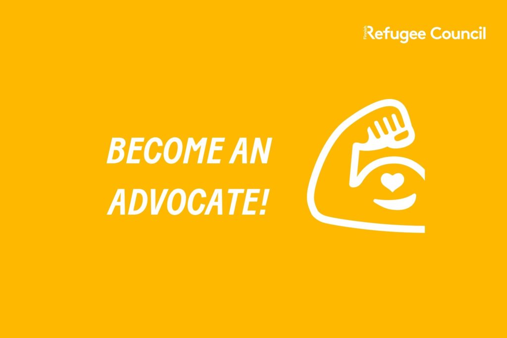 Become an advocate!