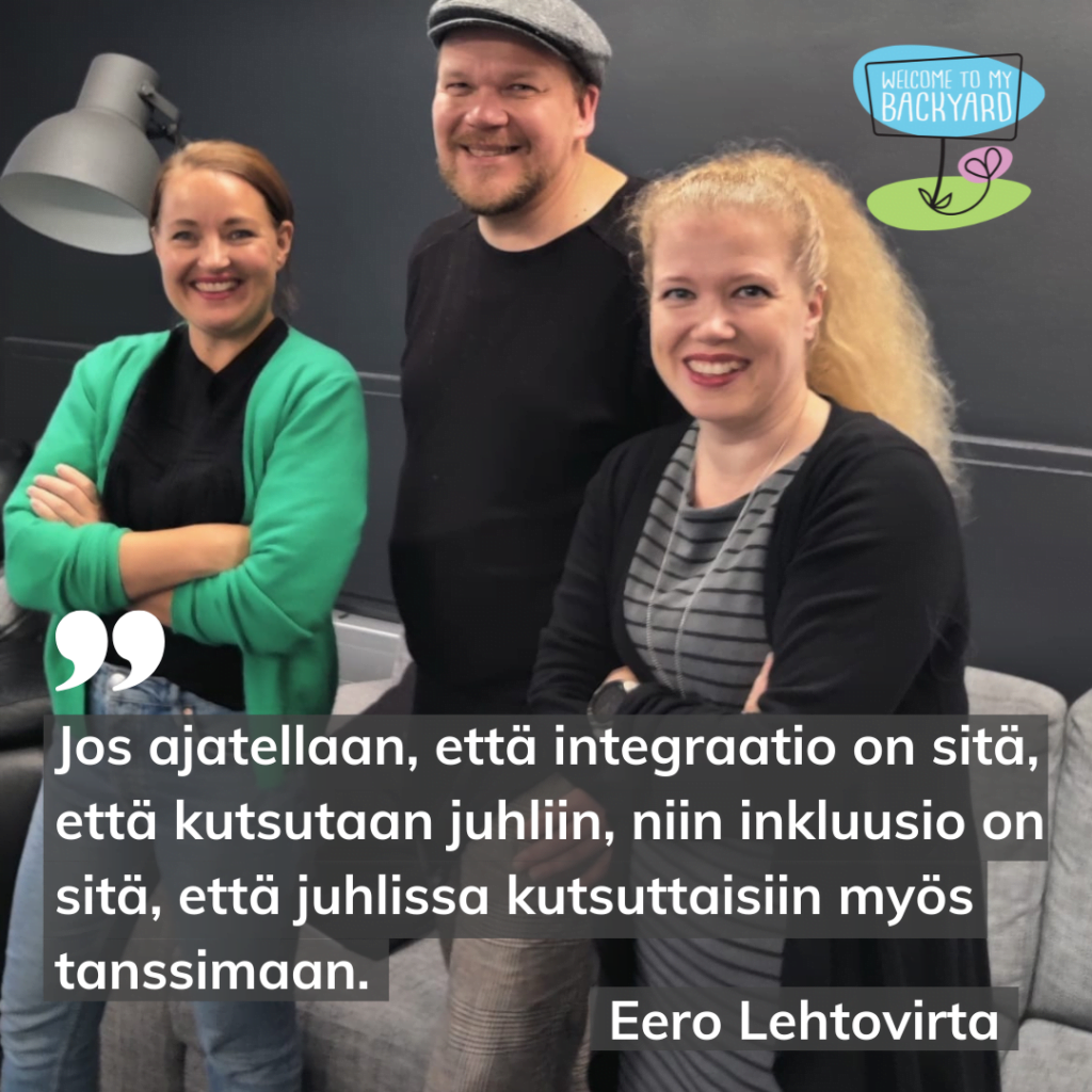 Katja Mannerström, Eero Lehtovirta ja Annika Nyman-Paajanen