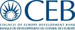 Euroopan neuvoston kehityspankin sininen logo.